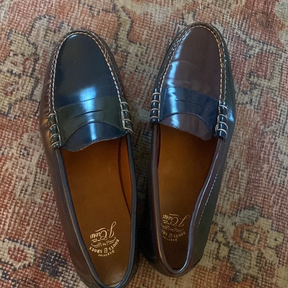 J Crew Camden loafers in leather AV166